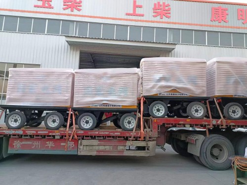 江蘇客戶7臺移動電站發(fā)貨